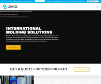 Avidims.com(AVID International Molding Solutions) Screenshot