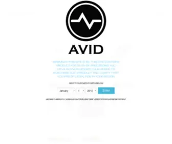 Avidvaper.com(Avid Vaper) Screenshot