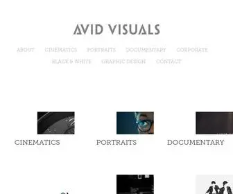 Avidvisuals.com(Avid Visuals) Screenshot