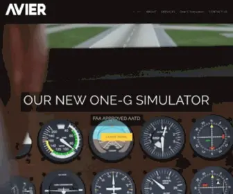 Avierflight.com(Aviation training institute in Beverly) Screenshot