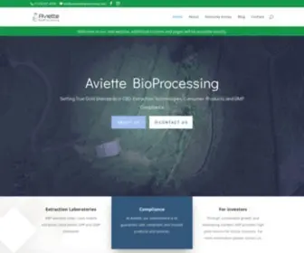 Aviettebioprocessing.com(Aviette BioProcessing) Screenshot