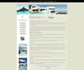 Aview.co.za(Camps Bay Accommodation) Screenshot