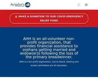 Avigdorshelpinghand.org(Avigdor's Helping Hand) Screenshot