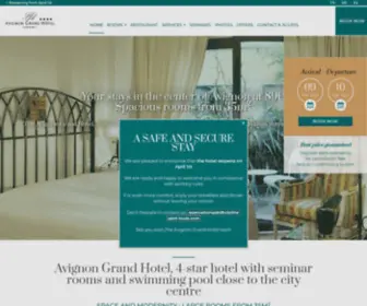 Avignon-Grand-Hotel.com(L’Avignon Grand hôtel) Screenshot