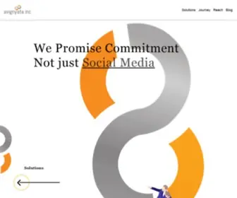 Avignyata.com(Social media marketing) Screenshot