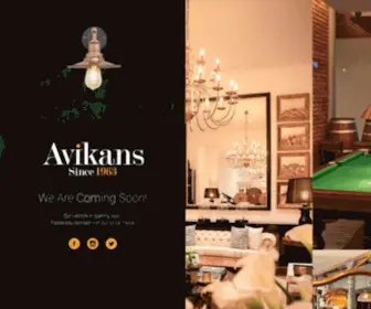 Avikans.com(Elegant Lighting Fixtures) Screenshot