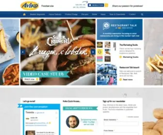 Aviko.co.uk(Catering Food Suppliers for Foodservice) Screenshot