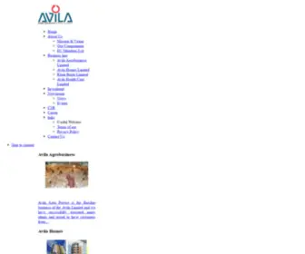 Avilabd.com(Avila Limited) Screenshot