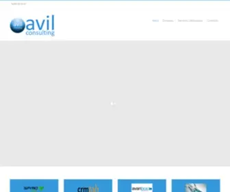 Avilconsulting.es(Consultoría informática Elda páginas web tienda on) Screenshot
