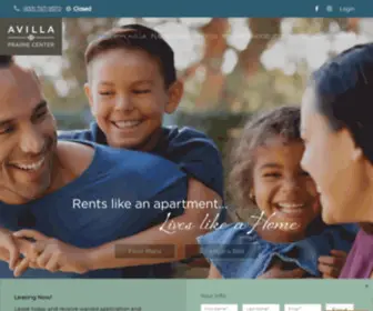 Avillaprairiecenter.com(Homes for rent in Brighton) Screenshot