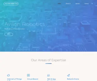 Avilonrobotics.com(Integrated Technology Solution Provider) Screenshot