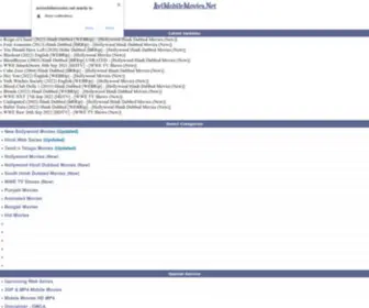 Avimobilemovies.net(Avi mobile movies) Screenshot
