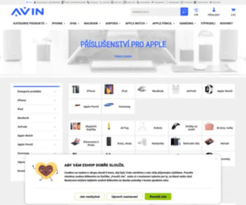 Avin.cz(Příslušenství) Screenshot
