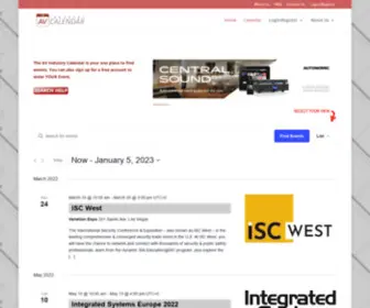 Avindustrycalendar.com(Avindustrycalendar) Screenshot