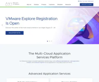 Avinetworks.com(Multi-Cloud Application Services Platform) Screenshot