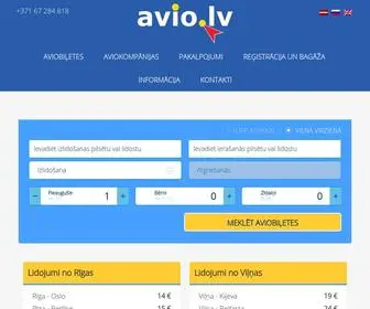 Avio.lv(Aviobiļetes) Screenshot