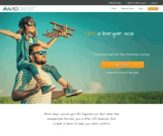 Aviocredit.com(Personal Loans to Help You Conquer Life) Screenshot