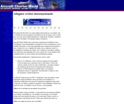 Avioes-Charter.com(Avioes charter) Screenshot