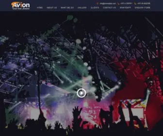 Aviondubai.com(Avion Audiovisuals) Screenshot