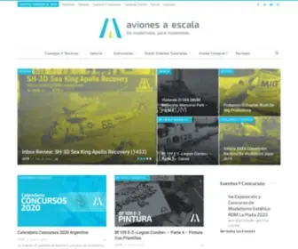 Avionesaescala.com.ar(De modelistas) Screenshot