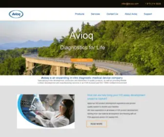 Avioq.com(Cell Culture Development) Screenshot