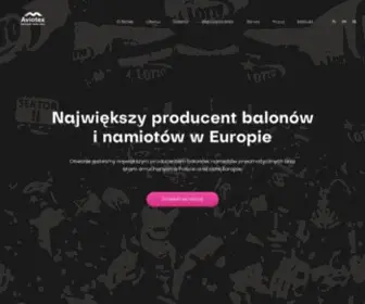 Aviotex.com.pl(Balony reklamowe) Screenshot