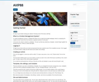 Avip88.com Screenshot