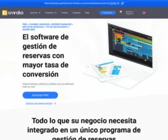 Avirato.com(Software de Gestión de Reservas) Screenshot