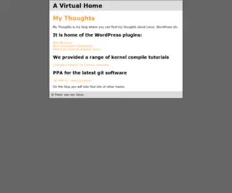 Avirtualhome.com(A Virtual Home) Screenshot