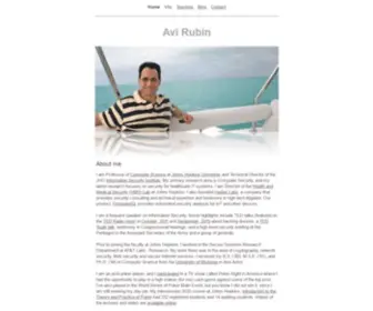 Avirubin.com(Avi Rubin) Screenshot