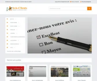Avis-Clients.fr(Avis Clients : Evaluations) Screenshot