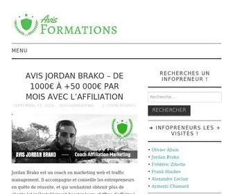 Avis-Formations.com(Avis Formations) Screenshot