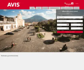 Avis.com.gt(Avis) Screenshot