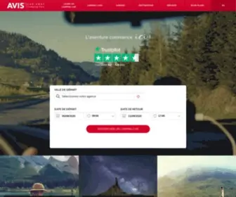 Aviscaraway.com(Location de camping) Screenshot