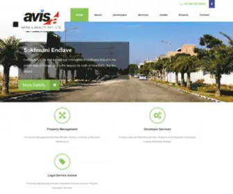 Avisinfra.com(Avis Infra Pvt) Screenshot