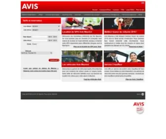 Avismauritius.com(Avis Location de Voiture Ile Maurice) Screenshot