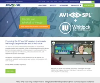 Avispl.com(Digital Workplace Services Provider) Screenshot