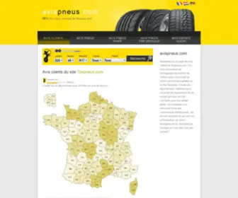 Avispneus.com(Avis clients du site) Screenshot