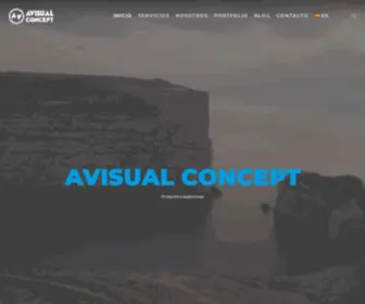 Avisualconcept.es(Productora Avisual Concept) Screenshot