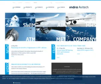 Avitech.aero(Indra Avitech) Screenshot