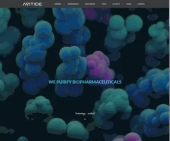 Avitide.com(Affinity Purification Solutions) Screenshot
