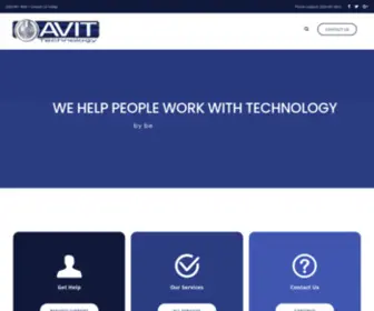 Avittech.com(AVIT Technology Managed Services) Screenshot