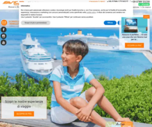 Avitur.net(Avitur Tour Operator Sardegna Nave Gratis Appartamenti Vacanze 2021 Last Minute) Screenshot