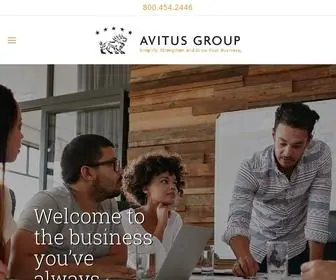 Avitusgroup.com(Business Services) Screenshot