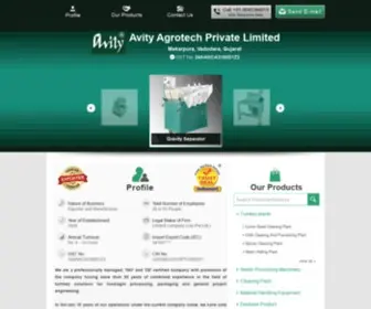 Avityagrotech.com(Avity Agrotech Private Limited) Screenshot