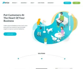 Avius.com(Customer Feedback & Satisfaction Solutions) Screenshot