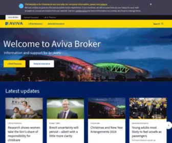 Avivabroker.ie(Aviva Broker) Screenshot