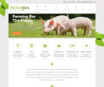 Avivagen.com(Science is in Our Nature) Screenshot