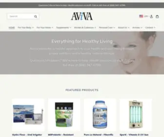 Avivahealth.com(Aviva Natural Health Solutions) Screenshot
