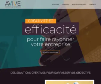 Avivecommunication.com(Avive Communication) Screenshot